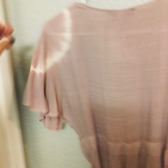 Lavender Wrap Dress - Picture 5 of 7